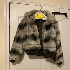 Ecko Red Faux Chinchilla